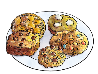 Assortiment desserts